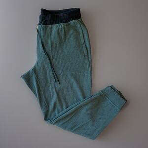 Lululemon At Ease Jogger XL Green Comfy Sweatpants Loungewear Yoga Athleisure